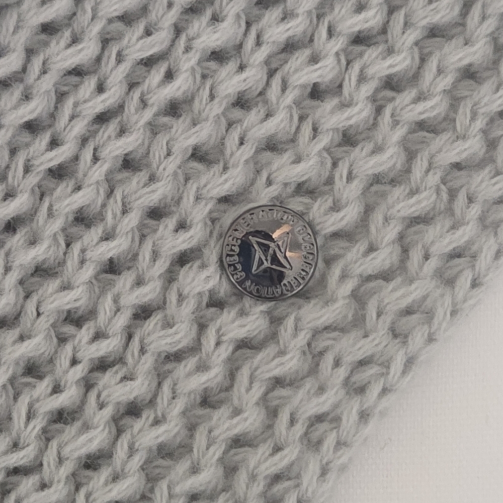 Bcbgeneration Light Gray Knit Infinity Scarf - image 4